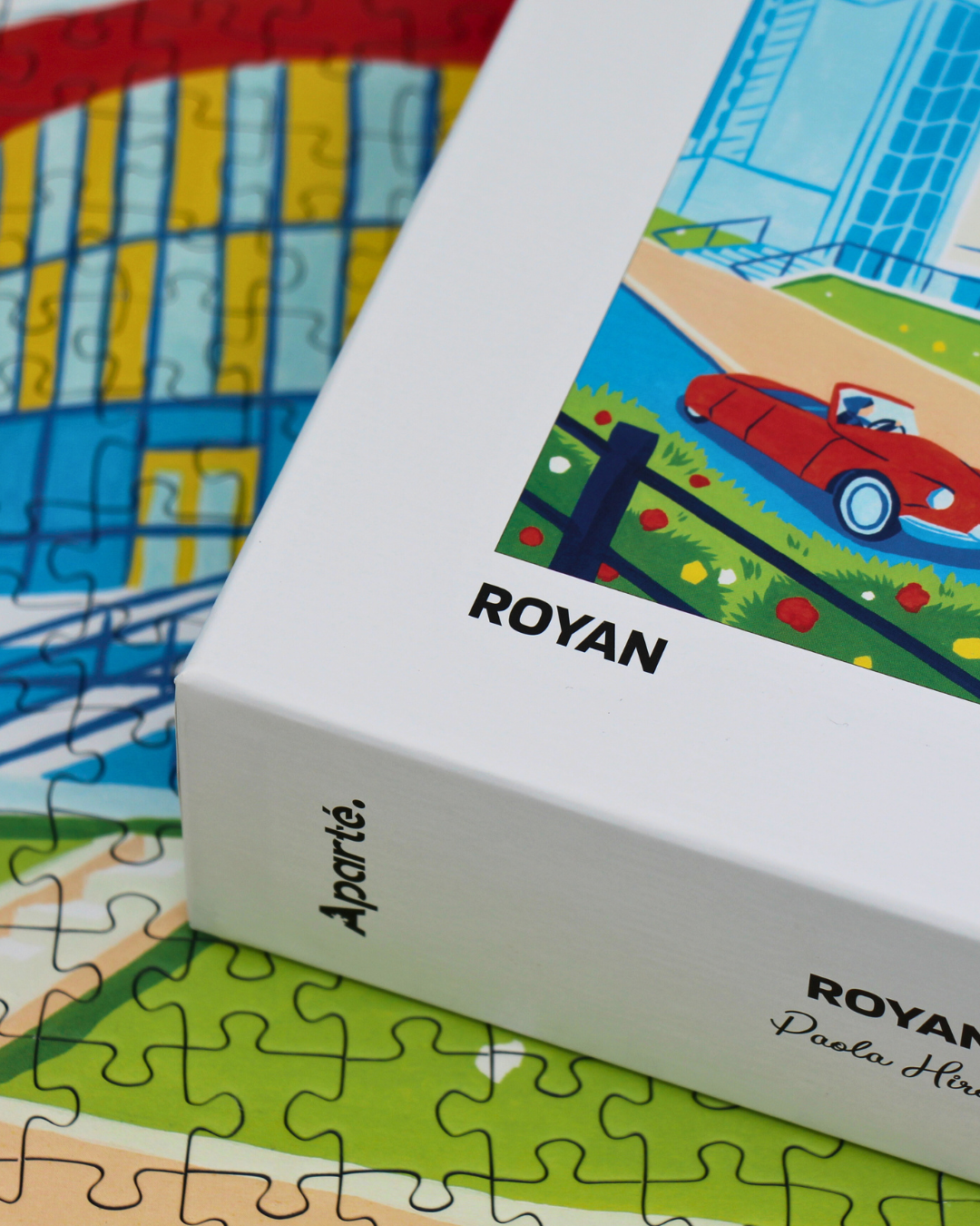 Aparté – wholesale Pussel - Vuxen – 1000-bitars pussel: Royan med konventcentret2