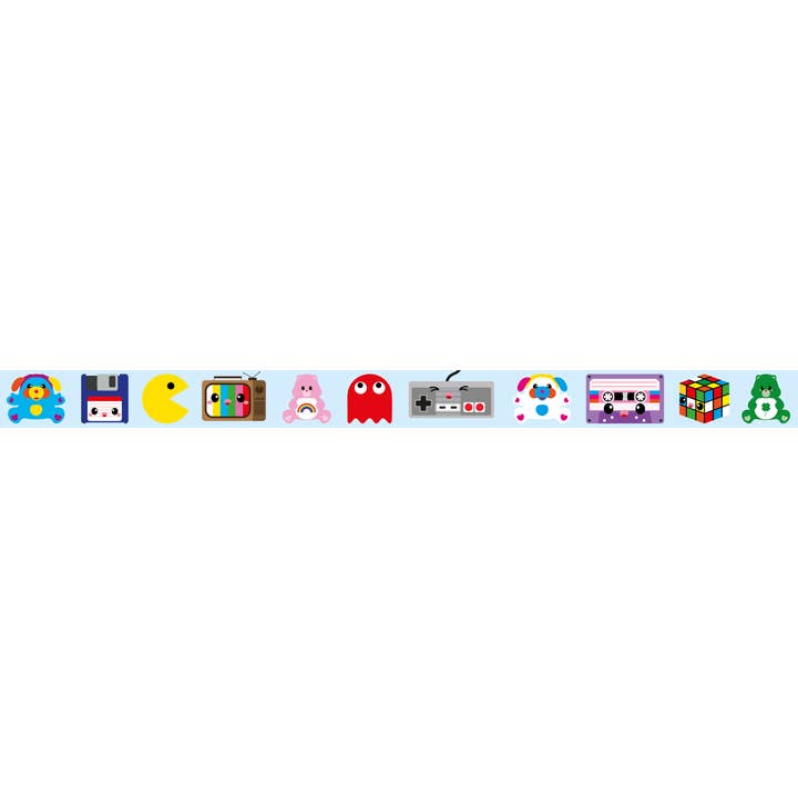 Studio Inktvis – wholesale Washitejp – Washi Tape 80-talets ikoner popkultur retro vintage tejp