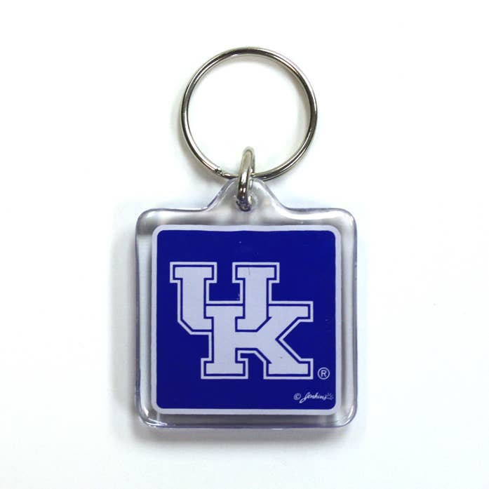Kentucky Wildcats Keychain Lucite Uk for wholesale by Jenkins Enterprises