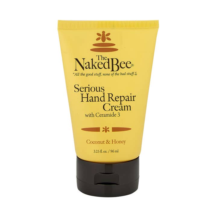 3.25 oz. Serious Hand Repair Cream - Coconut & Honey for wholesale by The Naked Bee