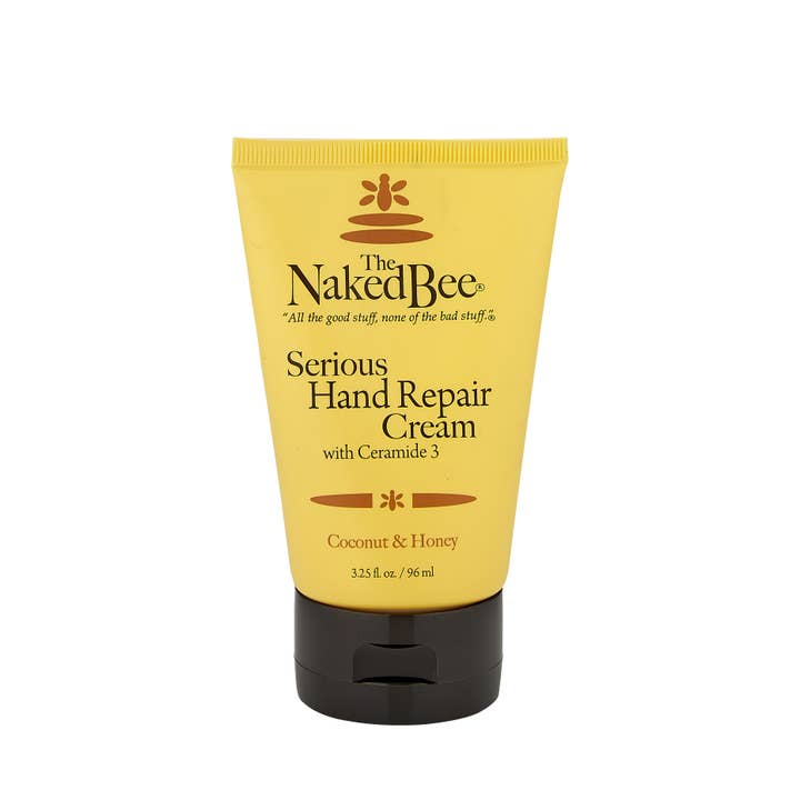 3.25 oz. Serious Hand Repair Cream - Coconut & Honey for wholesale by The Naked Bee