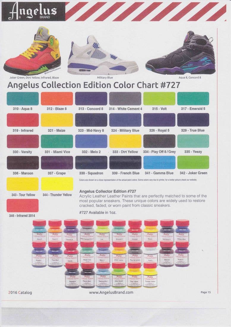 Shoe Shoe Products Australia - Wholesale Paint set - Angelus Collector Edition1