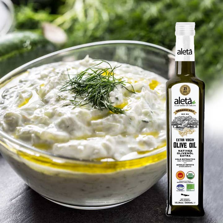 ALETA FARMS - Wholesale Olive Oil - Organic Single Estate, Extra Virgin Greek Olive Oil, 17 oz.3
