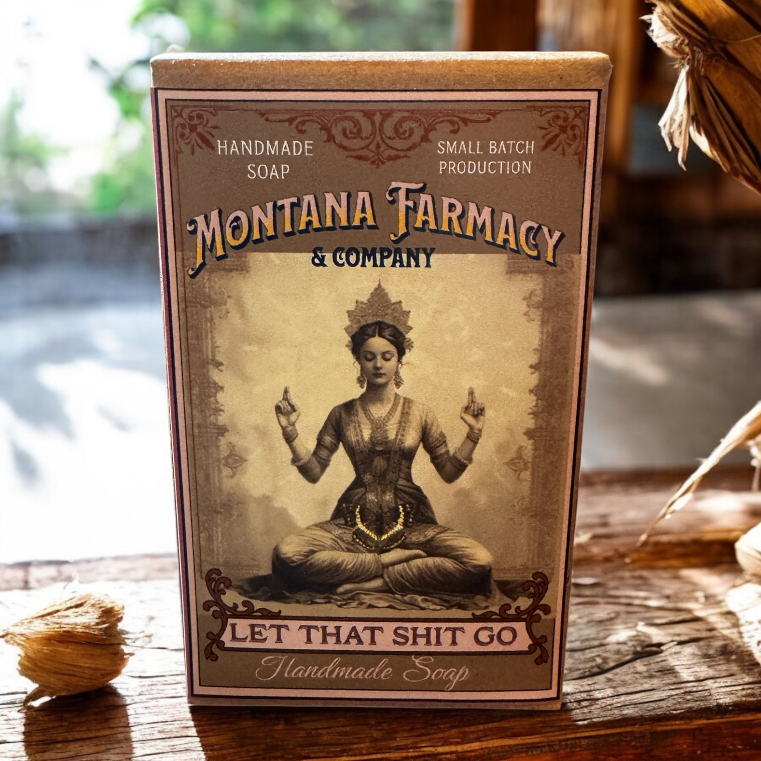Montana Farmacy - Wholesale Bar Soap - Just Let that Shit go handmade artisan Tea & Lemongrass Soap3