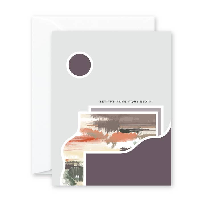 CARTÃO DE SAUDAÇÃO AVENTURA MODERNA DESERTO/Moab por atacado de pixelimpress