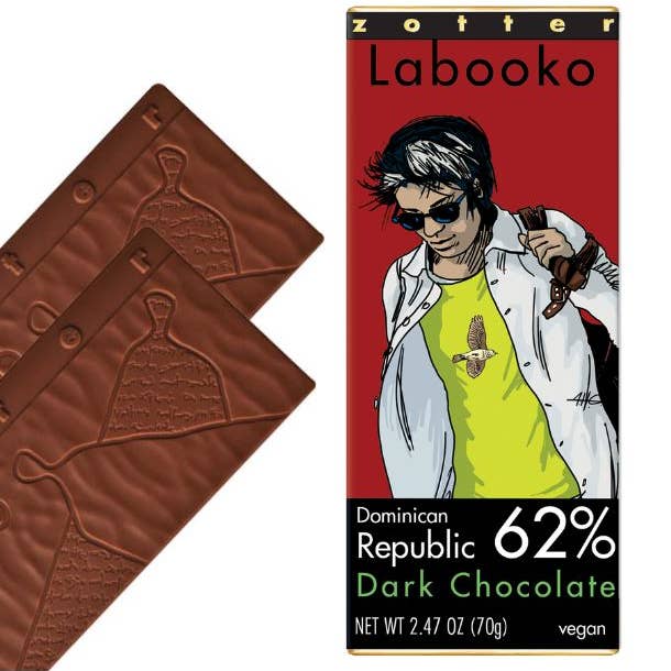 62% Dominican Republic (Labooko) for wholesale by Zotter Chocolates