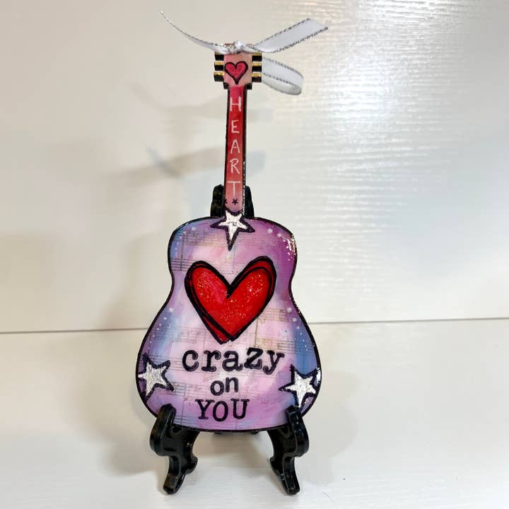 Heart, Crazy On You guitar for wholesale by Clever Clogs Art