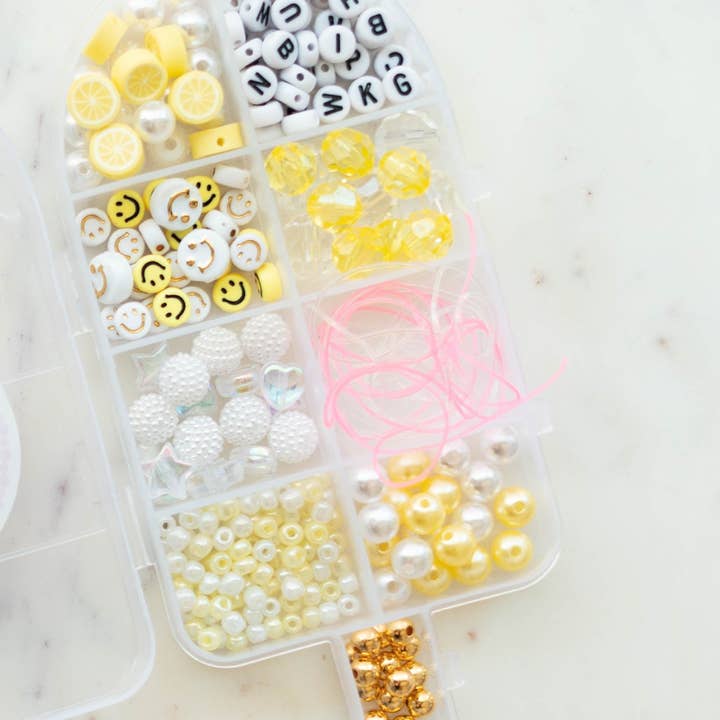Little Stacks - Wholesale DIY Jewelry - Kids - The Lemon Twist Popsicle Kit