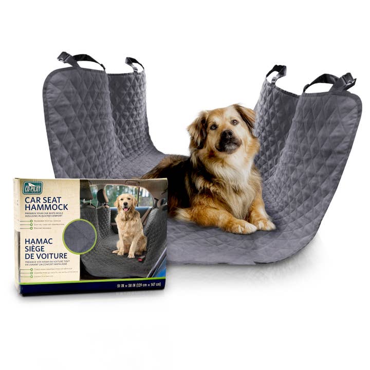 Precious Tails Quilted Microsuede Car Seat Pet Hammock for wholesale by Precious Tails