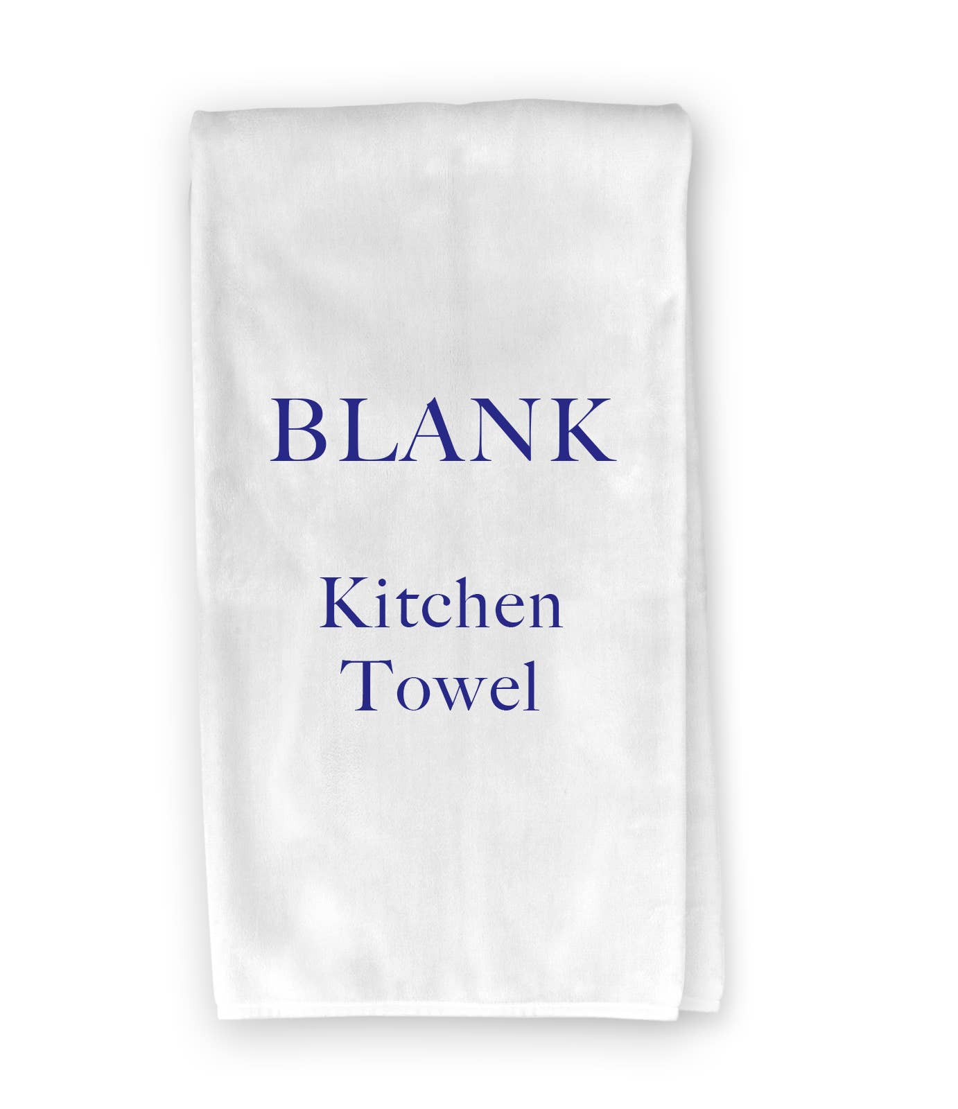 The Buffalo Works - Wholesale Tea Towel - Blank - Kitchen Towel WHITE