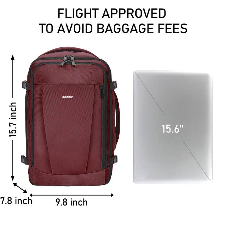 wandf - Wholesale Backpack - Unisex - Personal Item Bag Carry On Backpack with Charging Port29