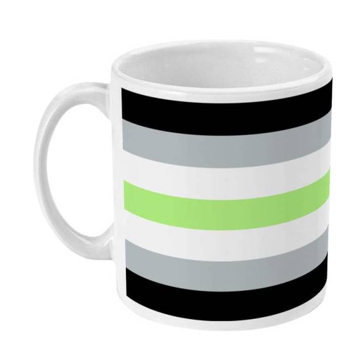 Agender Pride flagga kaffemugg för wholesale av Rainbow & Co