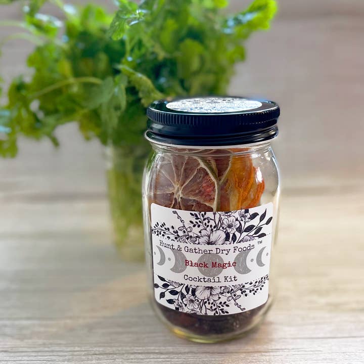 Hunt and Gather Dry Foods - Wholesale DIY Drink Kit - Black Magic Cocktail Kit