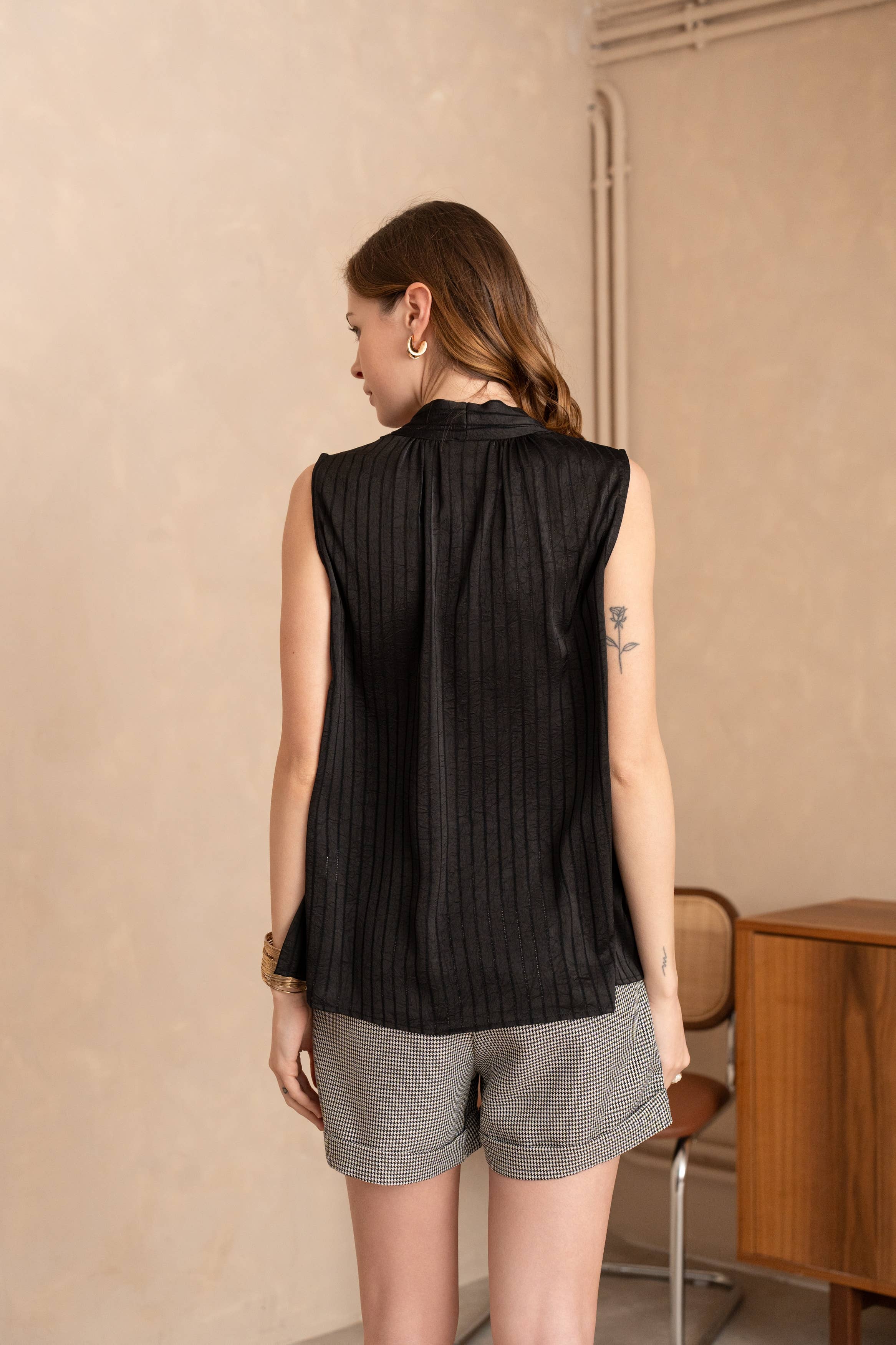 LULUMARY - Wholesale Blouse - Women's - Draped Top H71311