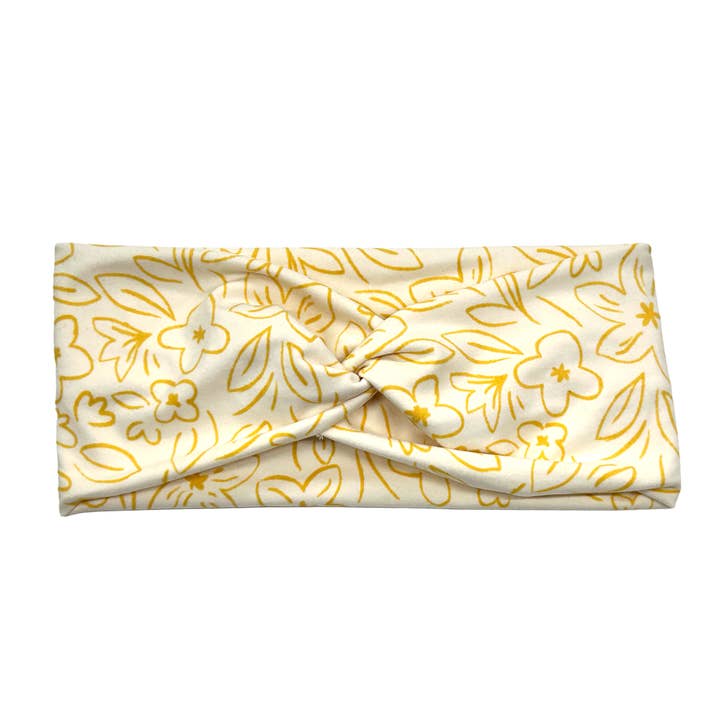 dkhandmade - Wholesale Fashion Headband - Women's - FLORAL TURBAN HEADBAND COLLECTION
