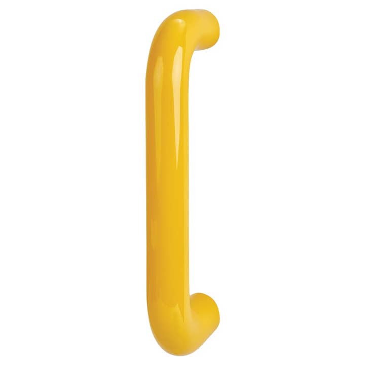 Hoppe Paris Coloured Nylon Bolt Fix Straight Pull Handle - 300 x 34mm - Golden Yellow for wholesale by Diybasket