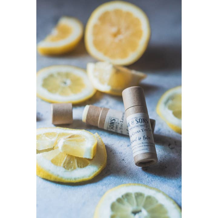 HK and Sons - Wholesale Lip Balm - Natural Lip Balm Eco-Friendly Biodegradable Paperboard Tube