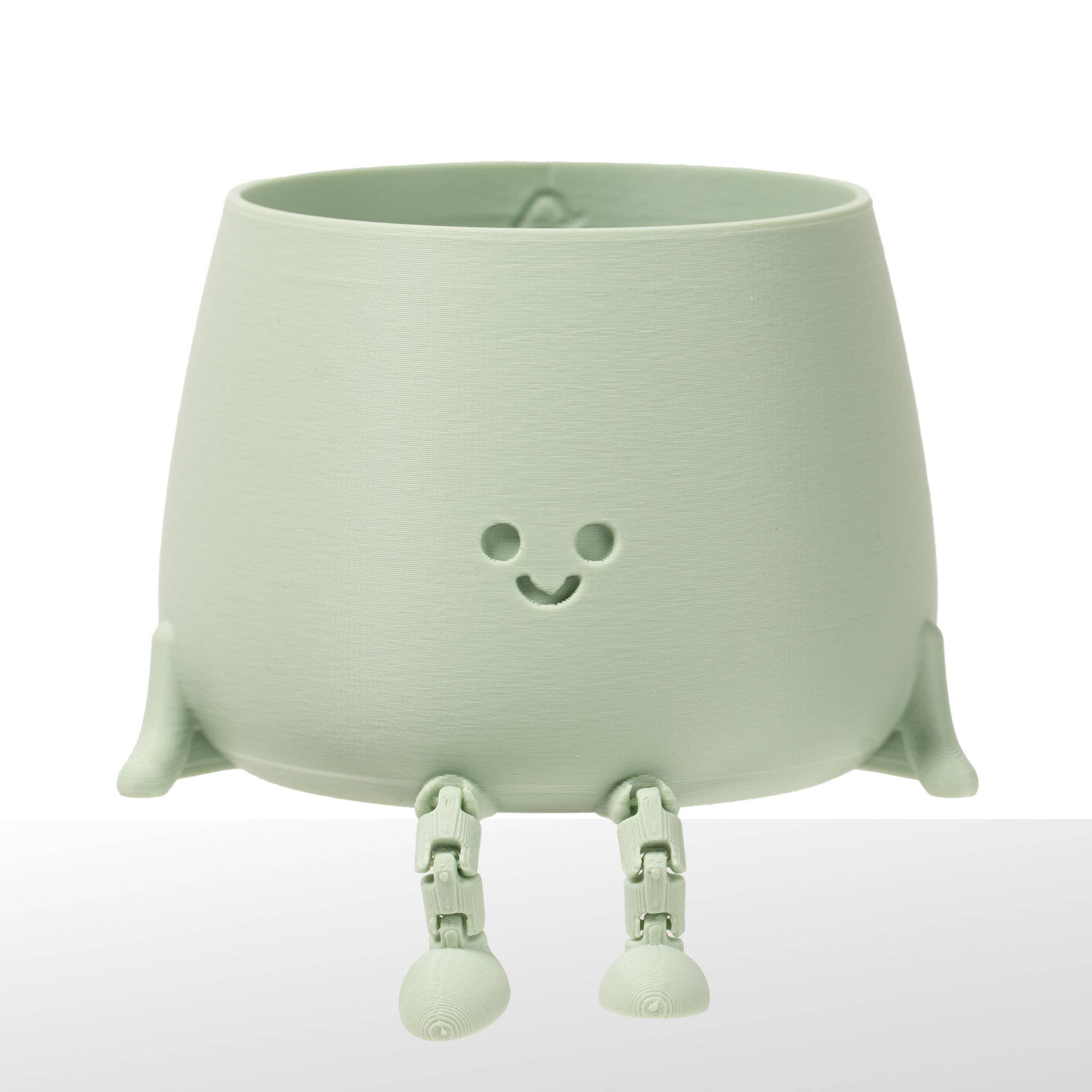 Ingadi - Wholesale Plant Pot - Happy Pot Planter - Sage1