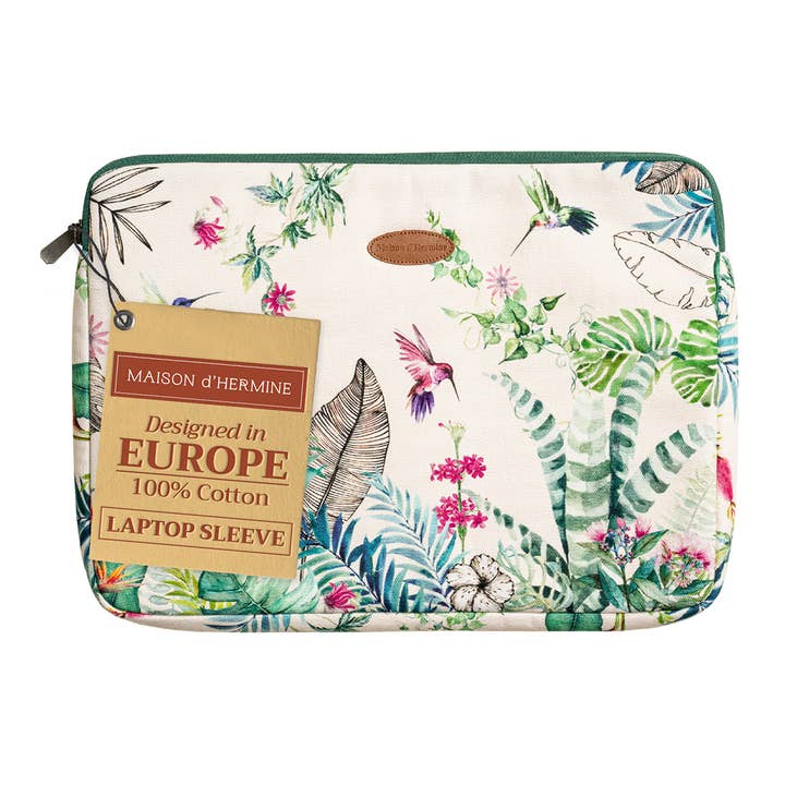 Laptop bag 100% Cotton - Sleeve/Handle/Pocket - Tropiques and other Purchase Wholesale computadoras y laptops. Free Returns & Net 60 Terms on Faire trending on Faire.