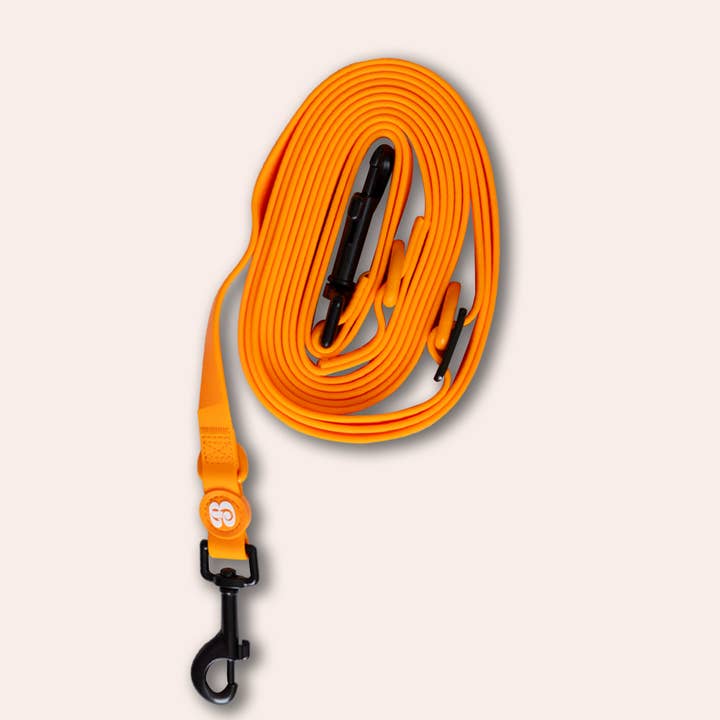 Waterproof Convertible Leash | Orange for wholesale by Barx