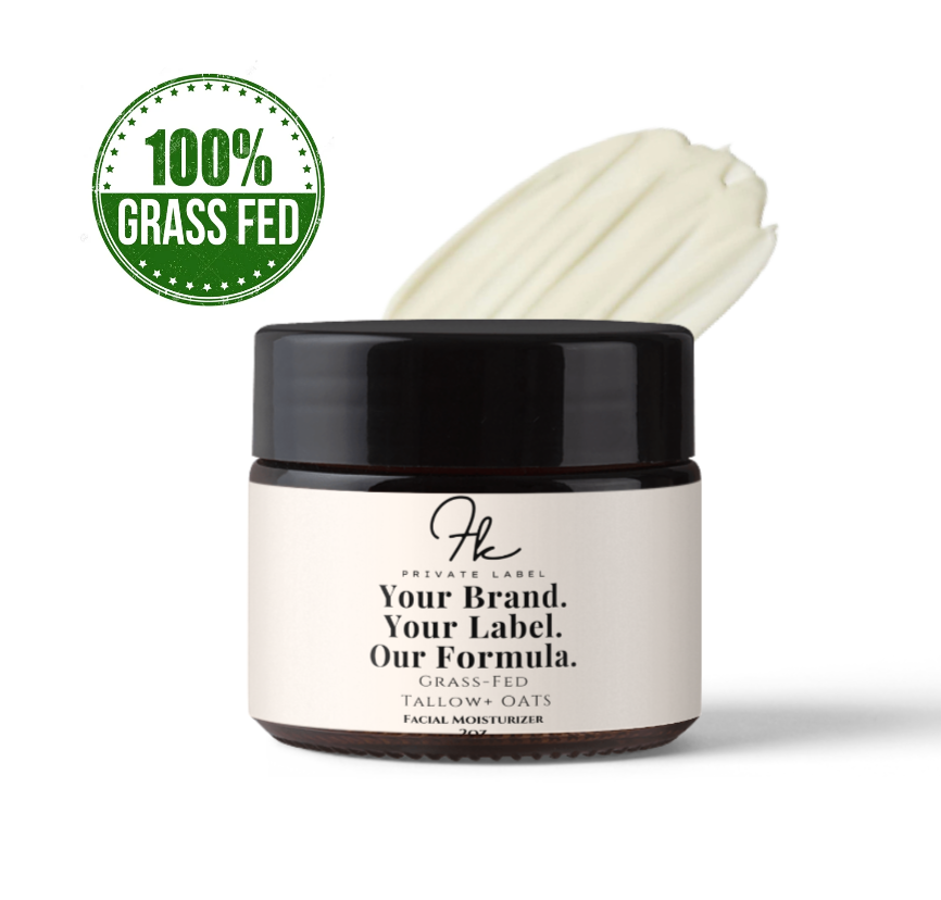 FK Private Label Labs - Wholesale Facial Moisturizer - Grass Fed Beef Tallow Facial Moisturizer0