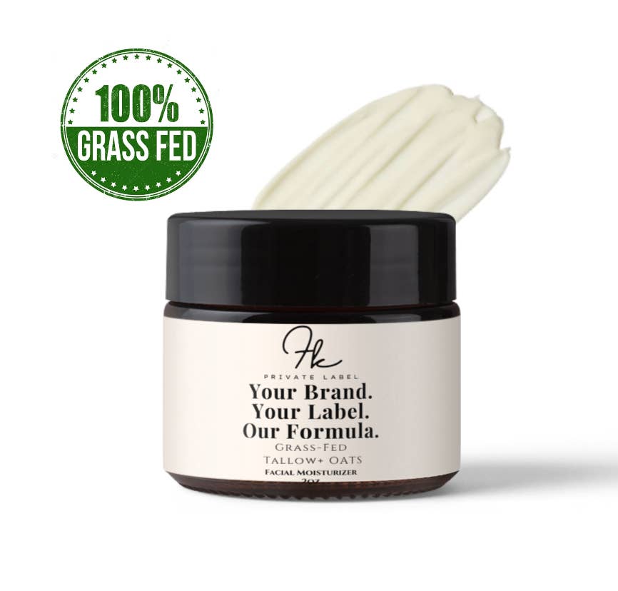 FK Private Label Labs - Wholesale Facial moisturiser - Grass Fed Beef Tallow Facial Moisturizer