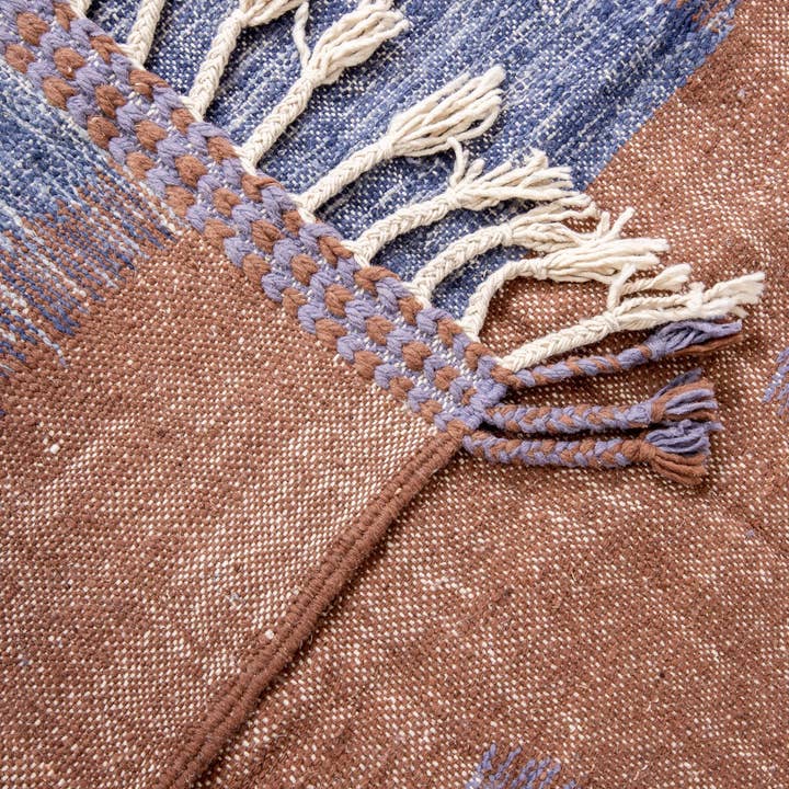 BerberNest - Wholesale Area rug - Kilim Moroccan Rug, Brown & Purple Flateweave Rug, area rug4