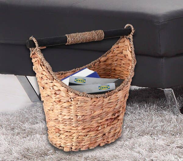 Quickway Imports - Wholesale Toilet Paper Holder - Rustic Toilet Paper Holder - Magazine Basket2
