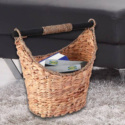 Quickway Imports - Wholesale Toilet Paper Holder - Rustic Toilet Paper Holder - Magazine Basket2