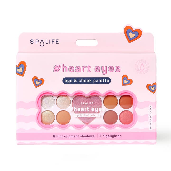 Palette Occhi & Guance #Heart Eyes San Valentino per la vendita all'ingrosso da parte di My Spa Life