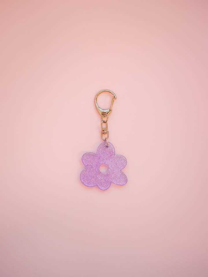 Flower Keychain for wholesale by Tori's Trinkets