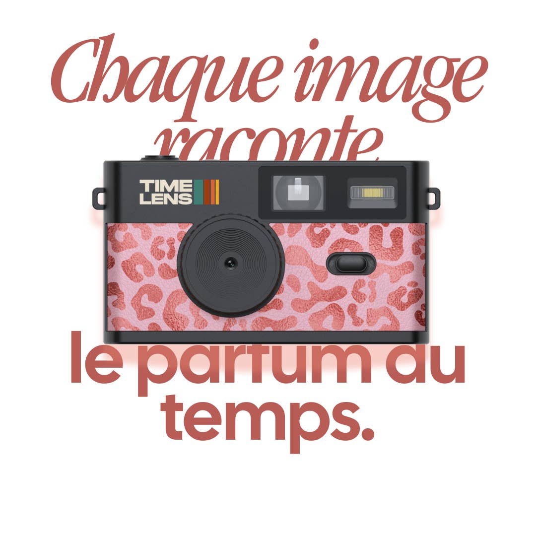Time Lens - Wholesale Disposable Camera - TimeLens® Pink Leopard Camera