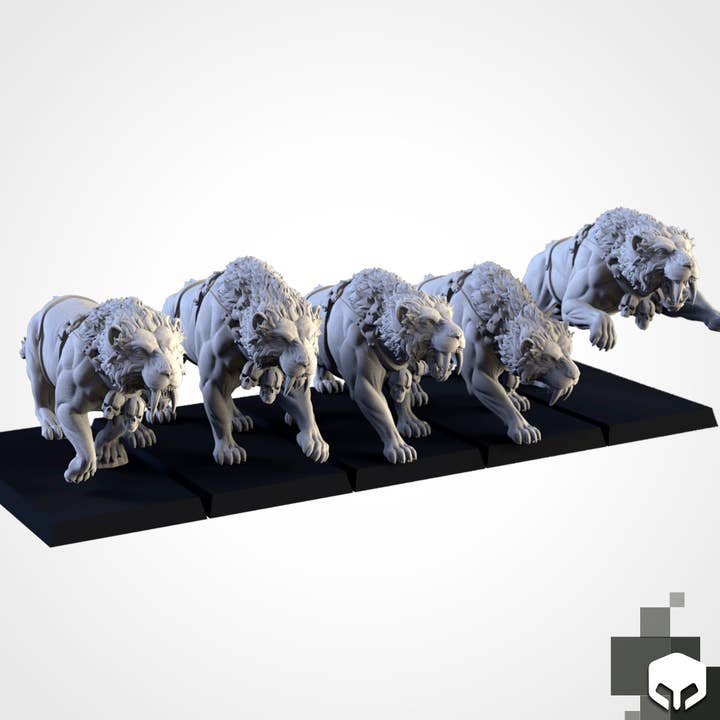 Dents de Sabre pour la vente par Forg3d