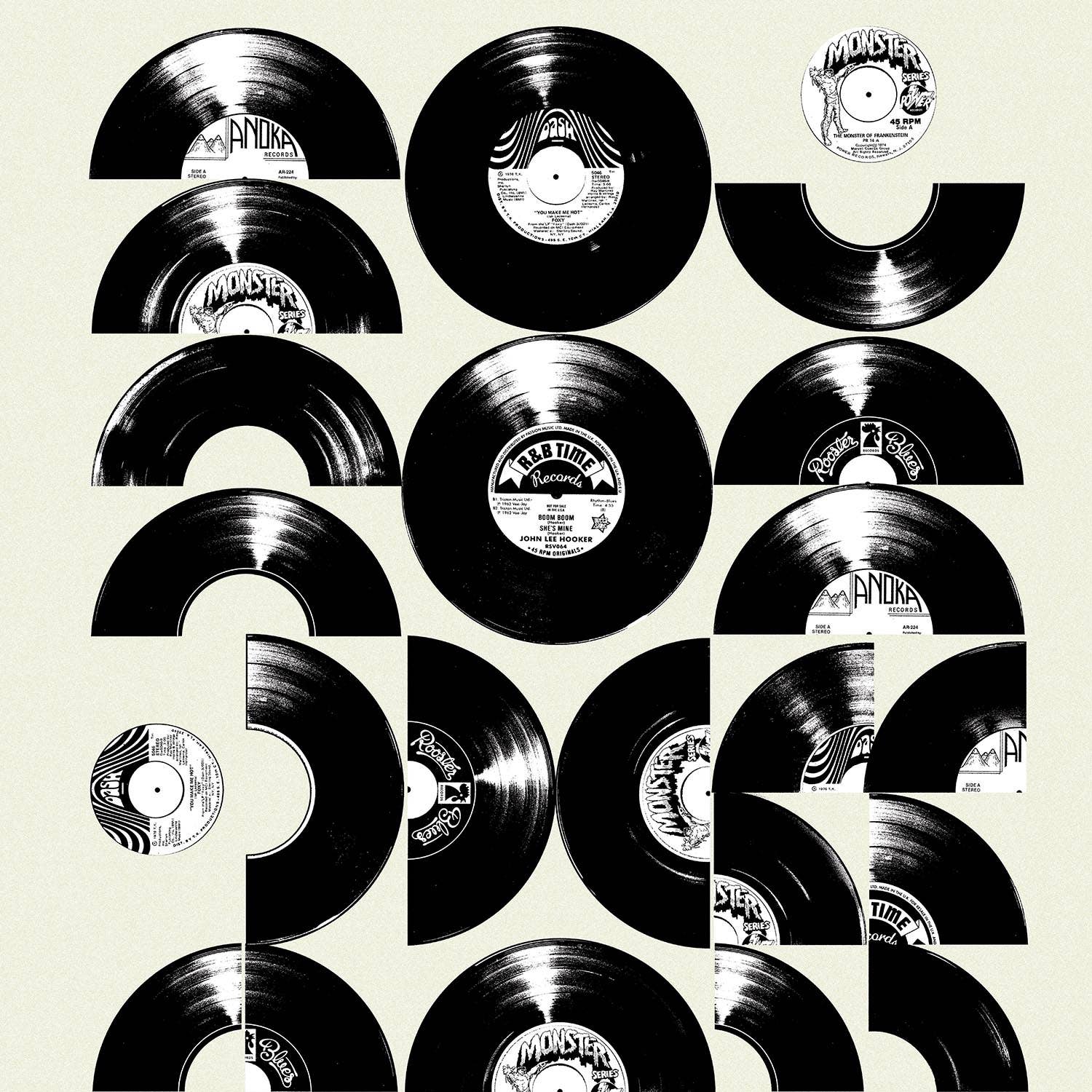 Dikhotomy - Wholesale Art Print - Lienzo impreso de vinilos de mediados de siglo3