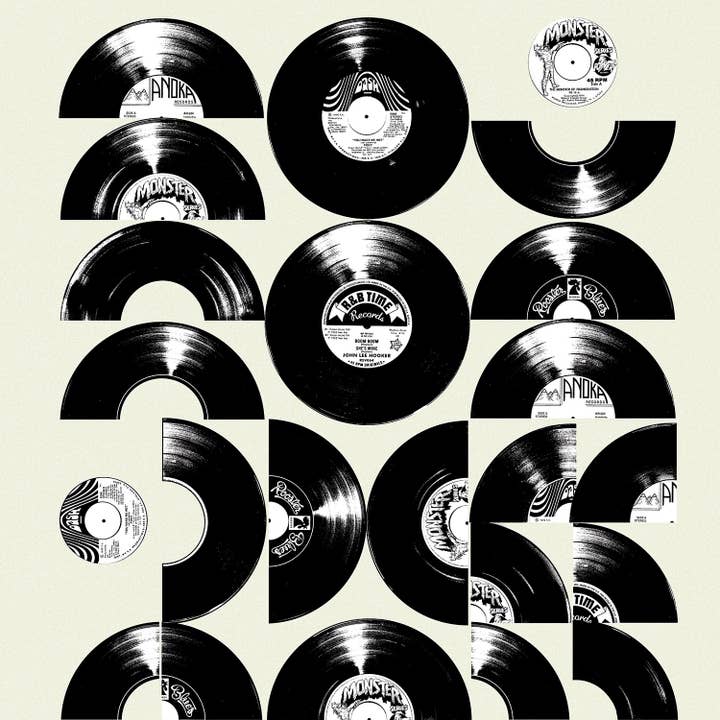 Dikhotomy - Wholesale Art Print - Lienzo impreso de vinilos de mediados de siglo3