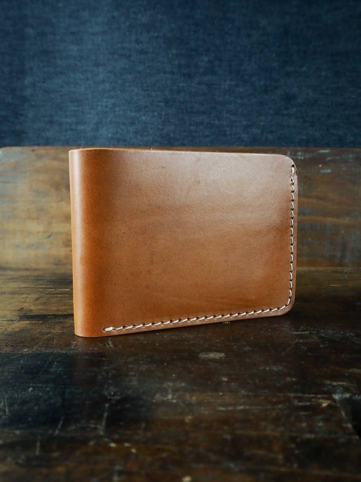Standard Wallet - Bourbon for wholesale by Skinner American Goods