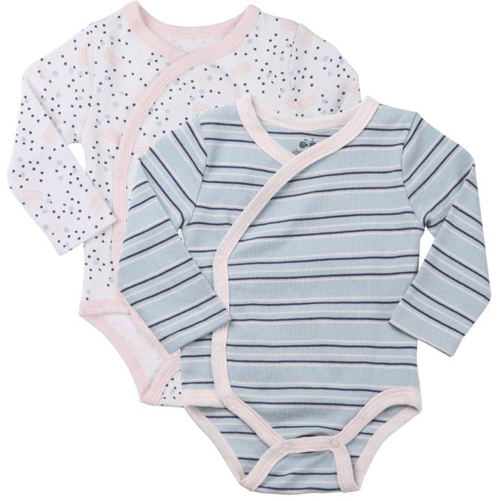 2 Pc Kimono Bodysuit Set for wholesale by Asher and Olivia