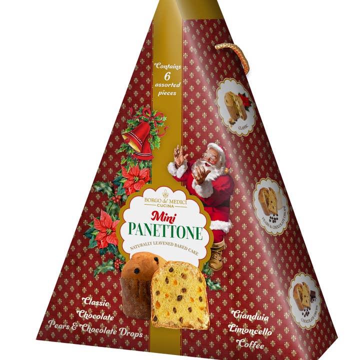 BORGO DE MEDICI USA - Wholesale Cake - NEW Mini Panettone Assortment Gift set