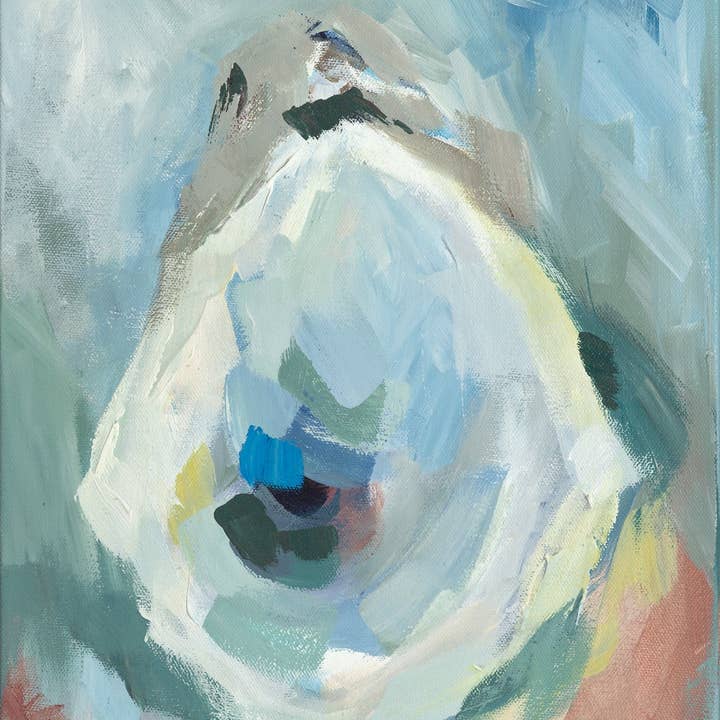 Harlequin Shell Print for wholesale by Kim Hovell Art