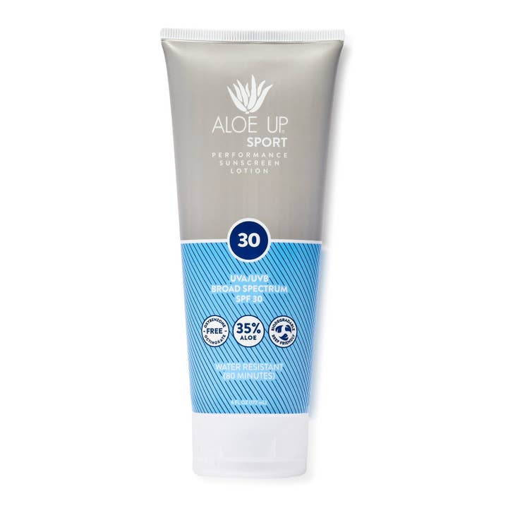 Sport SPF 30 Sunscreen Lotion 6oz for wholesale by Aloe Up Sun & Skincare