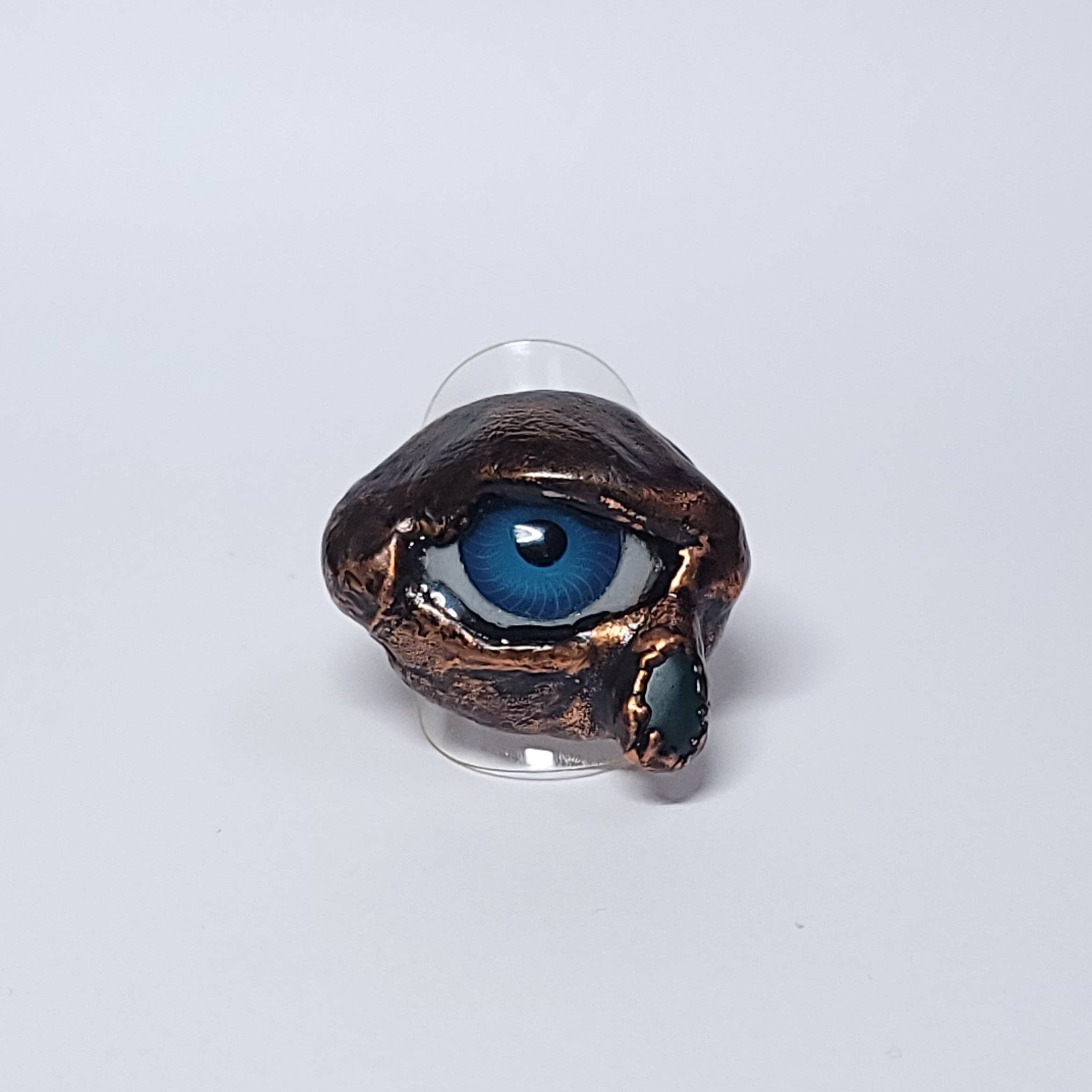 The Wacky Wanderers - Wholesale Cocktail/Statement Ring - Tear in My Eye Ring Size 90