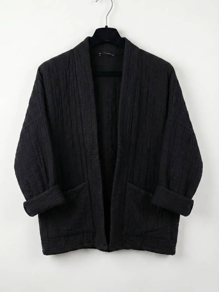 Mimi & Gogo - Vente Veste – femme - Veste matelassée en gaze de coton @5343_VesMatelasséGaze