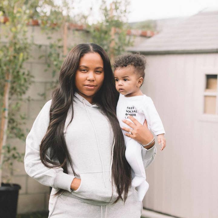 Barboteuse Boujie Anti Social pour la vente par BOUJIEKIDS