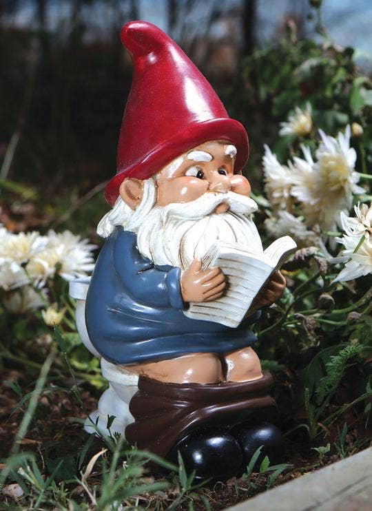 BigMouth Inc - Wholesale Garden Gnome - The Gnome on a Throne Garden Gnome1