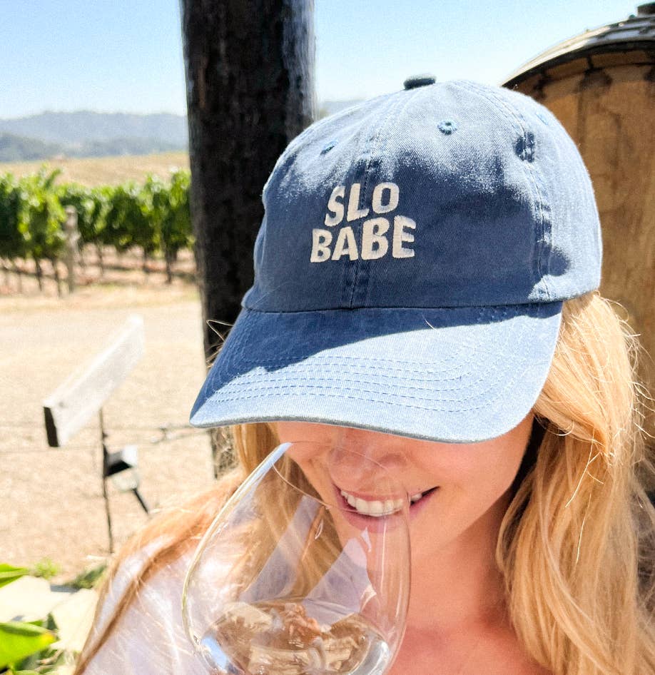 AnglinMade - Wholesale Baseball Cap - Women's - Slo Babe Hat - Denim