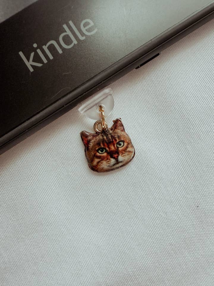 Cat Dust Plug Charms for wholesale by Violet Moon Studio