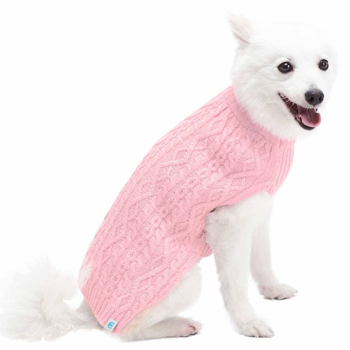 Blueberry Pet - Wholesale Pet Sweater - Dog - 🧶Warm, Lightweight Wool-Blend Cable-Knit Dog Sweater29
