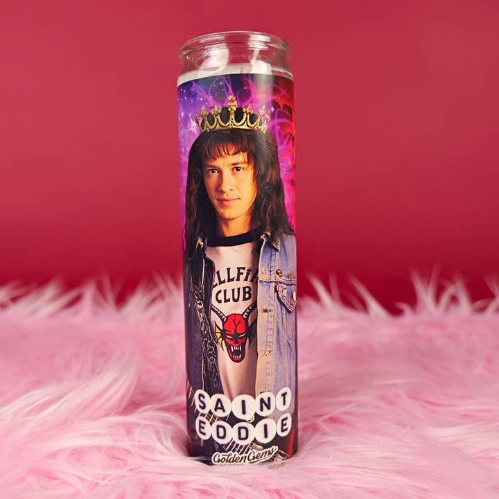 Candela votiva di San Eddie per la vendita all'ingrosso da parte di Golden Gems