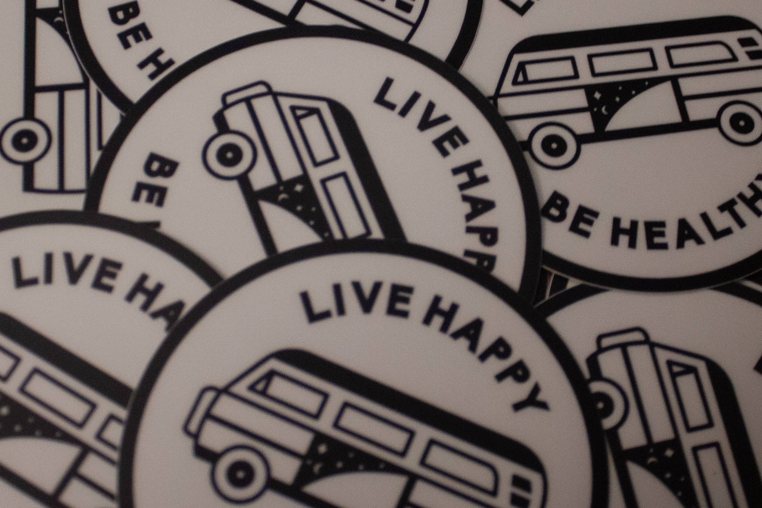 National Park Playing Cards - Wholesale Sticker - Live Happy Be Healthy Sticker1