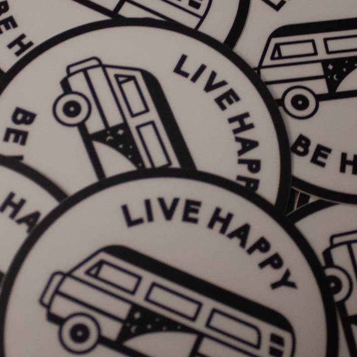 National Park Playing Cards - Wholesale Sticker - Live Happy Be Healthy Sticker1